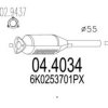 MTS 04.4034 Catalytic Converter